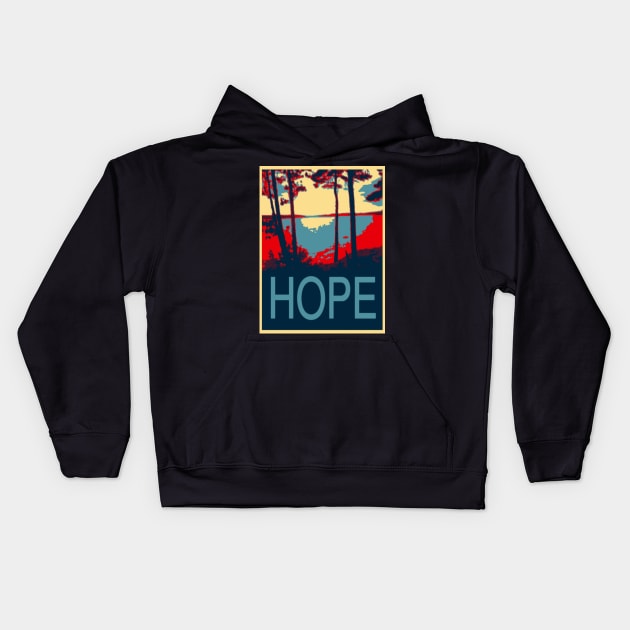 Hope 2-Available In Art Prints-Mugs,Cases,Duvets,T Shirts,Stickers,etc Kids Hoodie by born30